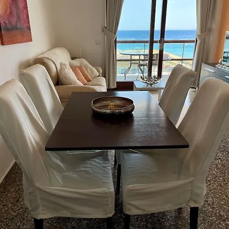 Sicht Auf Ifach, Hafen Und Calp