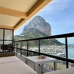 Sicht Auf Ifach, Hafen Und Lägenhet *