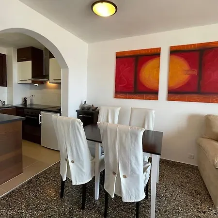 Sicht Auf Ifach, Hafen Und Apartamento